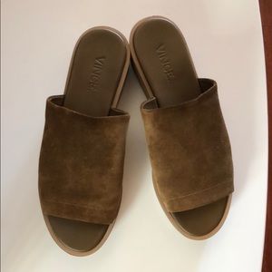 Vince suede flatform